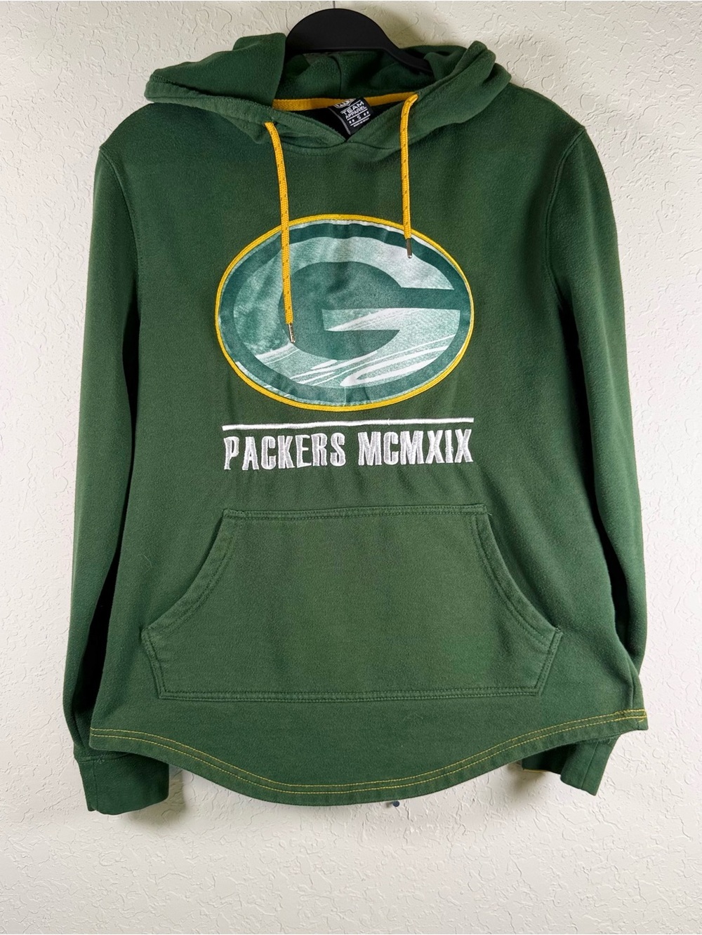 Green Bay Packers NFL Team Apparel Hoodie Women’s S Green Pullover Sweatshirt